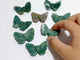 Moss Agate Butterfly Carving Wholesale
