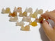 4 Types Mini Snail Carving Crystal Wholesale Howlite & Chevron Amethyst Sakura Agate