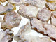 16 Pieces Sakura Flower Agate Slabs