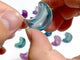 Rainbow Fluorite Heart Flower Moon Small Bowl Wholesale