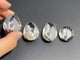 4 Pieces Nine-tailed Fox Garden Quartz Inner Scene Carving