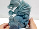 Unique Trolleite Flying Dragon With Castle Carving