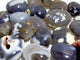 19 Pieces Black Orca Agate Heart #3