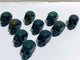 Moss Agate Skull Carving Wholesale