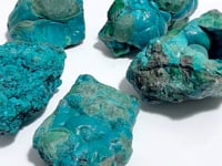 5 Pieces Chrysocolla Mixed Malachite Specimen