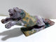 Unique Ocean Jasper Leopard Panther Carving
