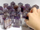 28 Pieces Purple Spark Lepidolite Four-Sided Tower