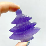 Purple Fluorite Christmas Tree Carving Wholesale - Wholesale Crystals