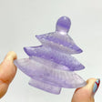 Purple Fluorite Christmas Tree Carving Wholesale - Wholesale Crystals