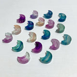 Rainbow Fluorite Heart Flower Moon Small Bowl Wholesale -Wholesale Crystals