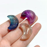 Rainbow Fluorite Heart Flower Moon Small Bowl Wholesale -Wholesale Crystals