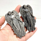 Silver Sheen Obsidian Angel Carving Wholesale - Wholesale Crystals