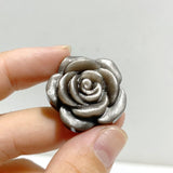 Silver Sheen Obsidian & Gold Sheen Obsidian Flower Carving Wholesale -Wholesale Crystals