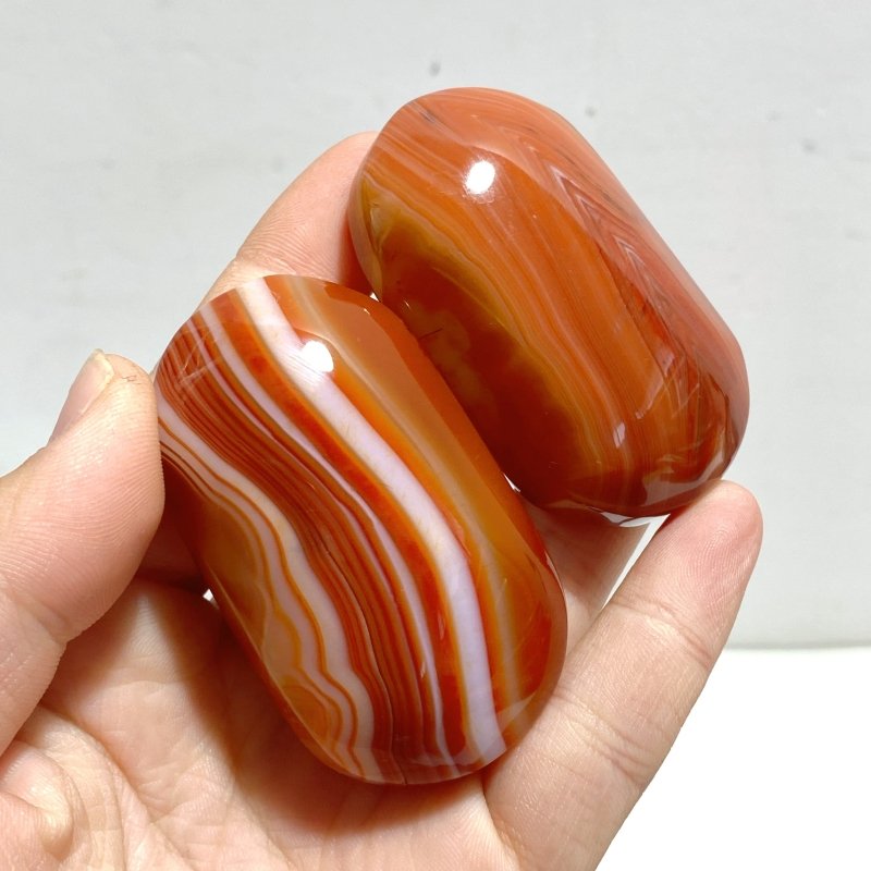 Stripe Carnelian Palm Wholesale - Wholesale Crystals