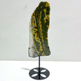 Unique 8th Vein Ocean Jasper Slab With Stand 11 - Wholesale Crystals