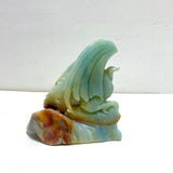 Unique Caribbean Calcite Flying Dragon Carving - Wholesale Crystals