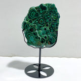 Unique Chrysocolla Mixed Malachite Specimen With Stand -Wholesale Crystals