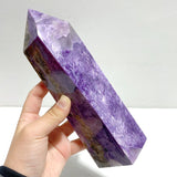 Unique Large Charoite Four - sided Point 5 - Wholesale Crystals