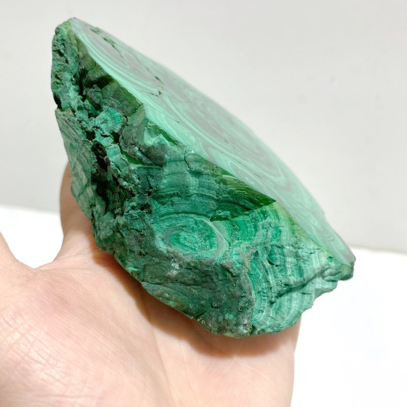 Unique Malachite Specimen With Stand -Wholesale Crystals