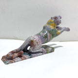 Unique Ocean Jasper Leopard Panther Carving -Wholesale Crystals