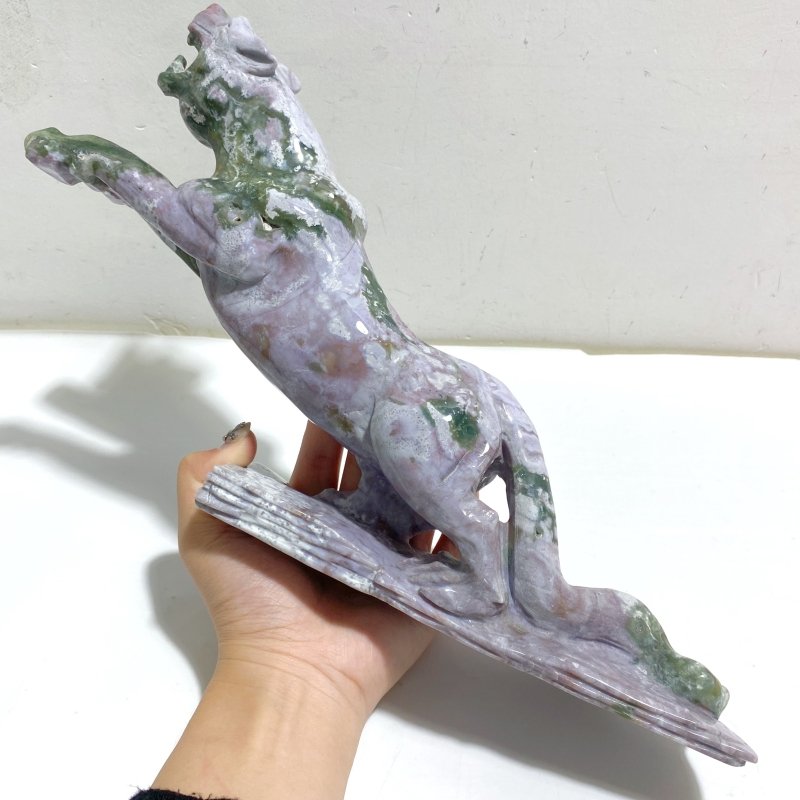 Unique Ocean Jasper Leopard Panther Crystal Carving -Wholesale Crystals