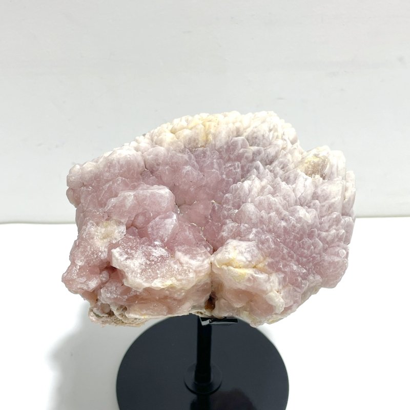 Unique Raw Pink Quartz With Stand Home Decor - Wholesale Crystals