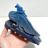 Unique Trolleite Stone Flying Dragon Carving 12 - Wholesale Crystals