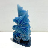 Unique Trolleite Stone Flying Dragon Carving 3 - Wholesale Crystals