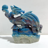 Unique Trolleite Stone Flying Dragon Carving -Wholesale Crystals