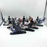Wholesale Crystal Butterfly Wing Carving with Yoga Woman Stand (Mixed Stones) -Wholesale Crystals