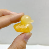 Yellow Calcite Duck Carving Wholesale Closeout -Wholesale Crystals