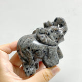 Yooperlite Elephant Carving Wholesale (UV - Reactive) - Wholesale Crystals