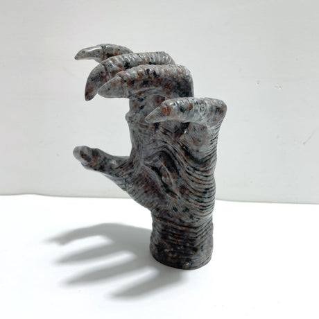 Yooperlite Stone Witchcore Demon Hand Carving - Wholesale Crystals