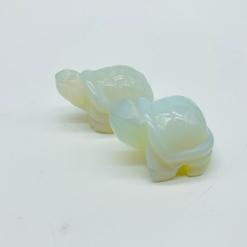 5 Types Turtle Carving Animals Wholesale Rose Quartz Green Aventurine -Wholesale Crystals