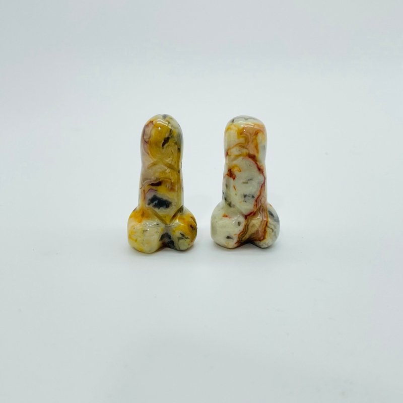 11 Types Crystal Penis Phallus Carving Wholesale Labradorite Lapis Lazuli - Wholesale Crystals