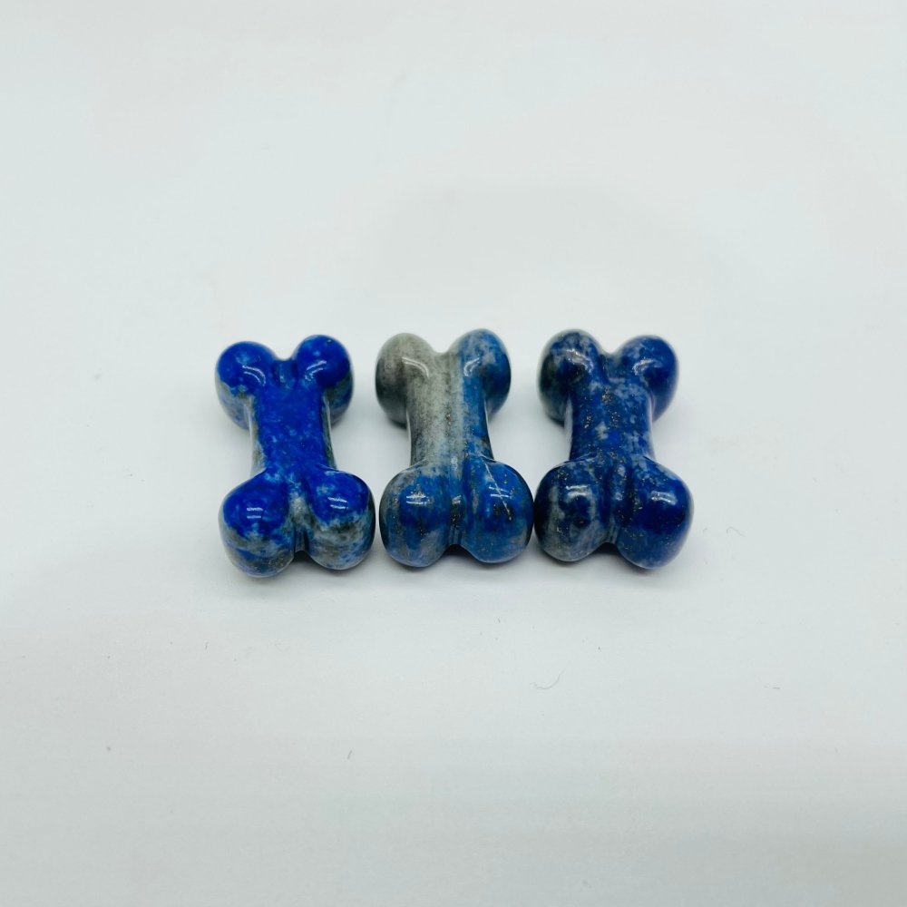 13 Types Mini Dog Bone Wholesale labradorite Lepidolite Ocean Jasper -Wholesale Crystals