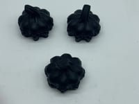 Black Obsidian Halloween Skull Pumpkin Carving Wholesale