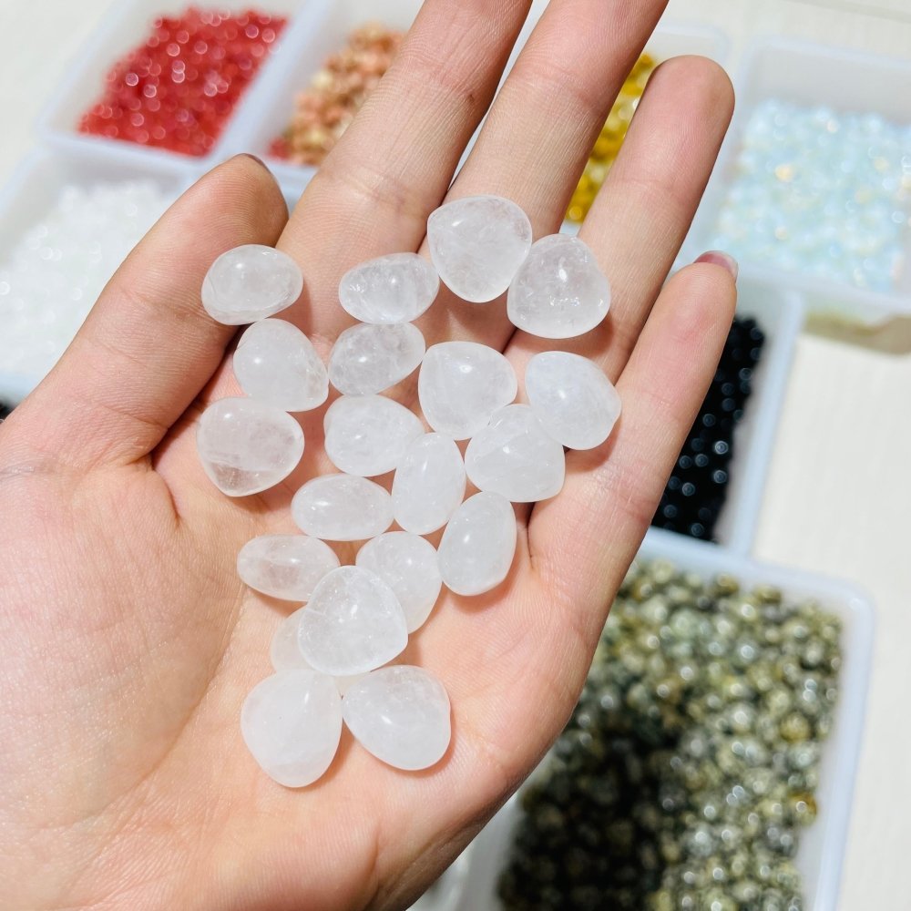 14Types Mini Heart Wholesale Unakite&Obsidian Ocean Jasper -Wholesale Crystals