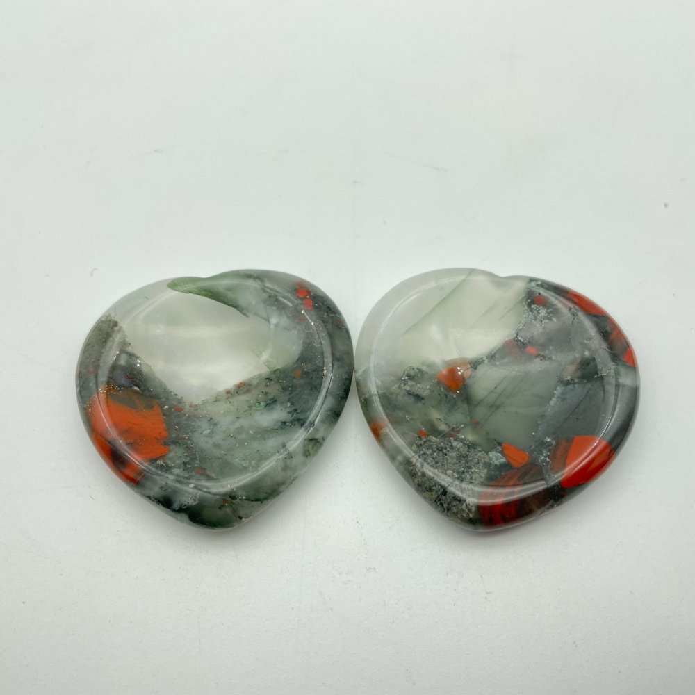 14Types Worry Stone Heart Rose Quartz Obsidian Dragon Blood Stone Wholesale -Wholesale Crystals