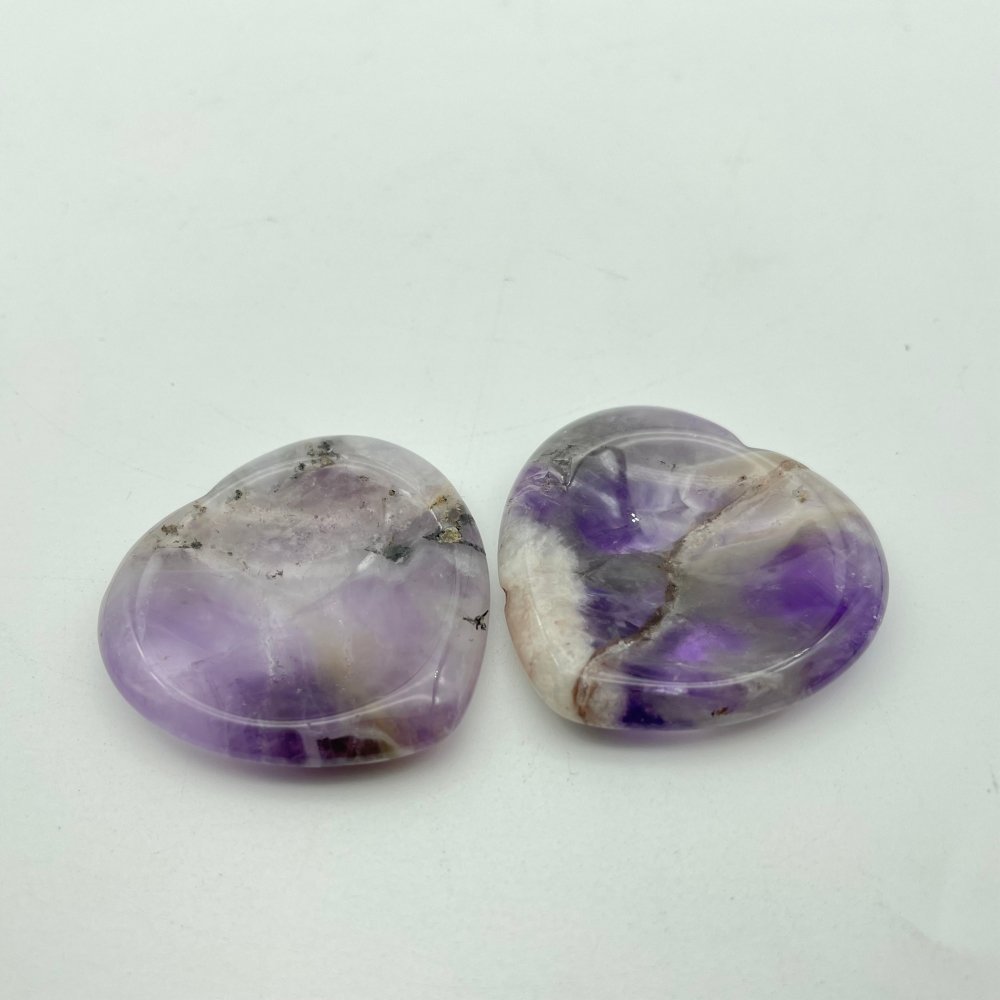 14Types Worry Stone Heart Rose Quartz Obsidian Dragon Blood Stone Wholesale -Wholesale Crystals