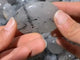 Clear Quartz Mixed Black Tourmaline Palm Wholesale -Wholesale Crystals