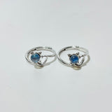 3 Types Labradorite Ring Moon Cat Crown Shape - Wholesale Crystals