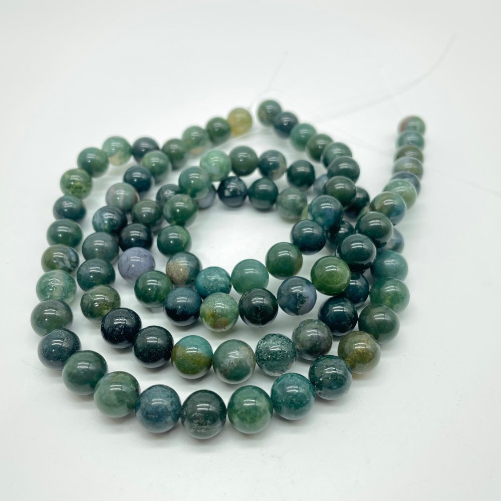 5Types Bracelet Beads Labradorite&Moss Agate Opalite (man made) DIY Beads Wholesale -Wholesale Crystals