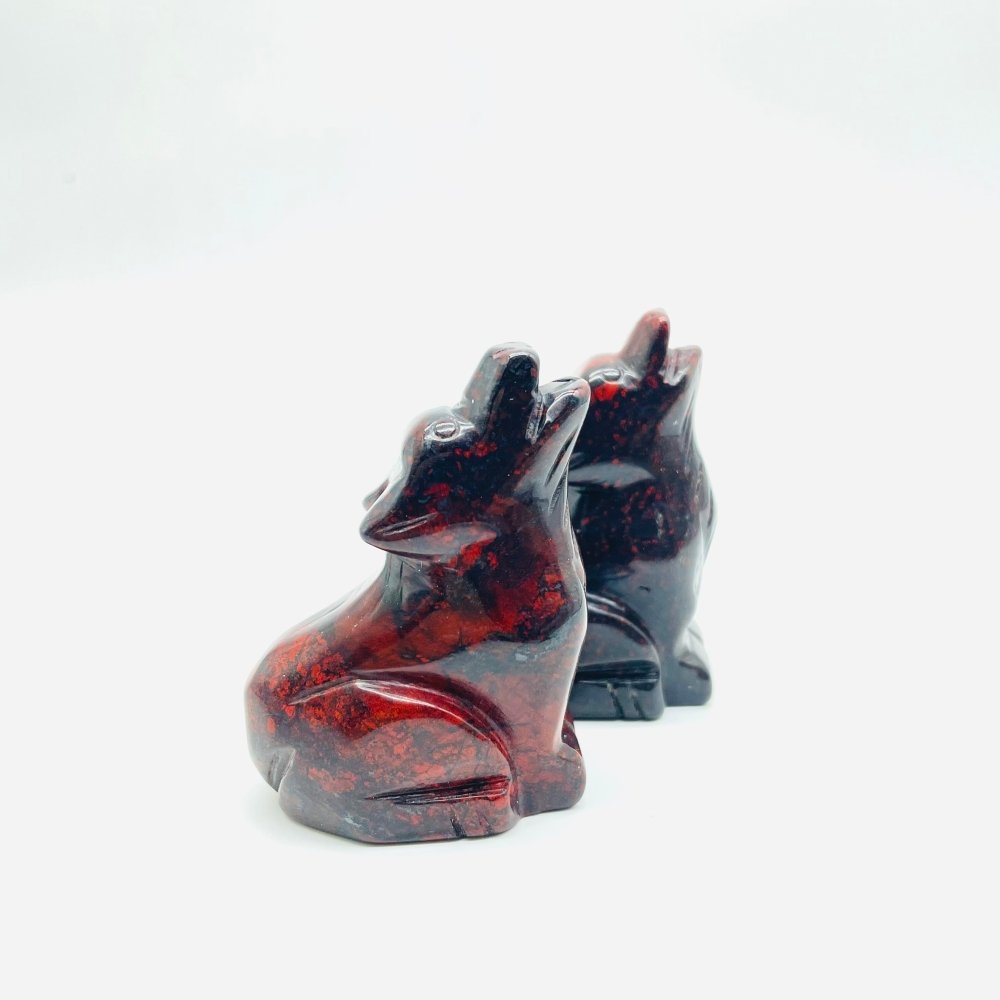 6 Types Wolf Carving Animals Wholesale -Wholesale Crystals