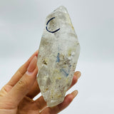 A78 Polished Enhydro Crystal Clear Quartz -Wholesale Crystals