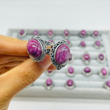 30 Pieces High Quality Ruby Zoisite Different Styles Ring -Wholesale Crystals