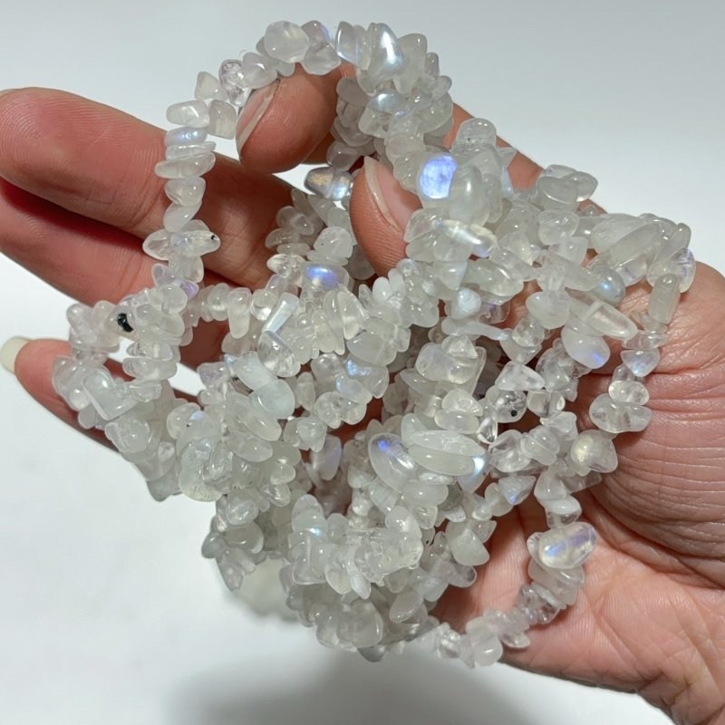 Blue Moonstone Chip Bracelet Wholesale -Wholesale Crystals