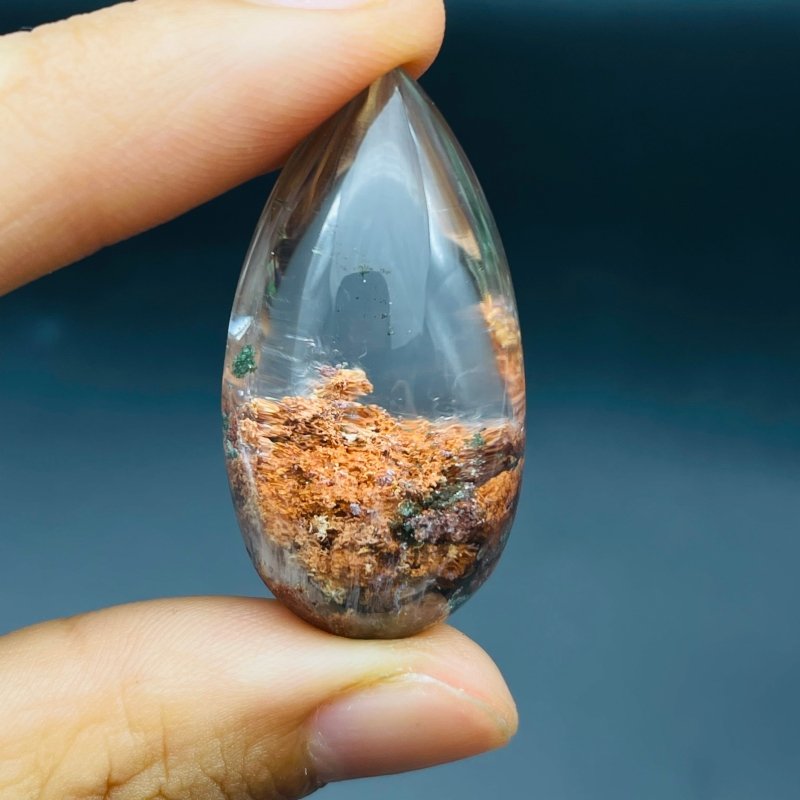 Colorful Garden Quartz Beautiful Teardrop DIY Pendant -Wholesale Crystals