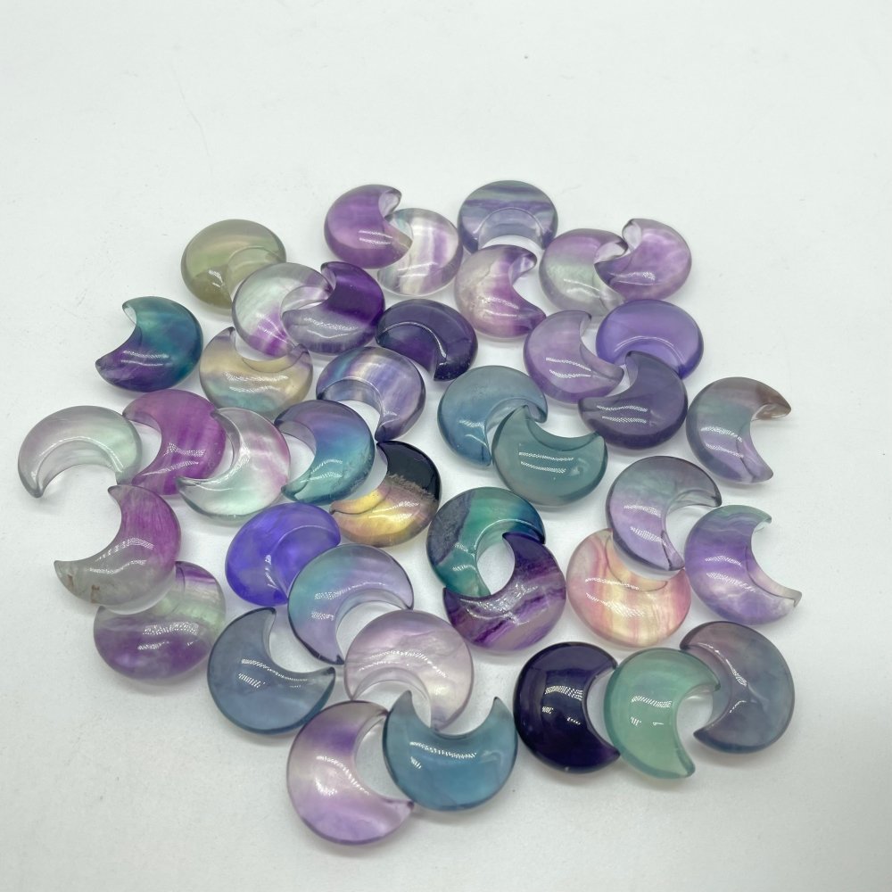Fluorite Moon DIY Pendant Mini -Wholesale Crystals