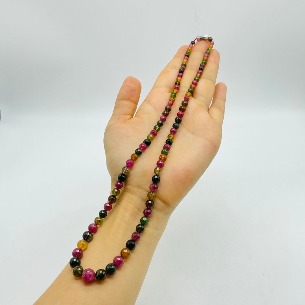 High Grade Rainbow Tourmaline Necklace (HGUB10) -Wholesale Crystals